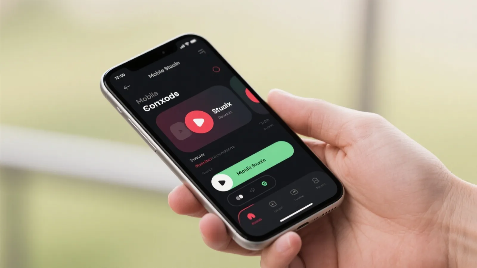 移动端观看体验示意图